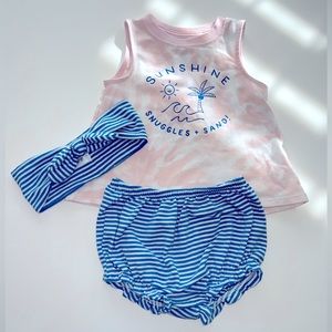 100% cotton set of 3 by Cat & Jack size 18M